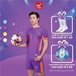 Bộ Quần Áo Đá Bóng Wika Ruler Kết Cấu Vải Mềm Mịn, Thoáng Thí Thấm Hút Tốt 1