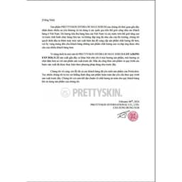 Serum B5 Prettyskin Phục Hồi Dưỡng Trắng 50ml | Cherry Beauty 8