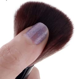 Cọ phủi móng cán gỗ nâu siêu xinh [ NAILS SUPPLY ] 3