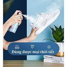 [COMBO] 5 Chai xịt Khử Mùi Giày Nano Bạc Diệt Khuẩn Ngăn Ngừa Hôi Chân Lưu Hương 24h Hương Chanh - Đào 2