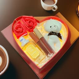 HỘP QUÀ TẶNG TRÁI TIM - COMBO QUÀ 8/3, QUÀ SINH NHẬT, VALENTINE 8
