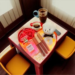 HỘP QUÀ TẶNG TRÁI TIM - COMBO QUÀ 8/3, QUÀ SINH NHẬT, VALENTINE 7