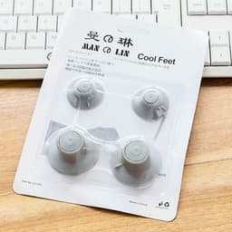 Bộ 4 Nút Chống Nóng Laptop Bằng Silicon và Giá Đỡ Laptop 2 Thanh Chữ X (Nhôm Đúc)/ (Loại Nhựa) 3