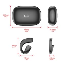 Tai nghe Bluetooth Hoco EQ4 và Tai Bluetooth Dẫn Truyền Xương V5.3 Hoco EA4/ Tai Nghe Bluetooth F9 6