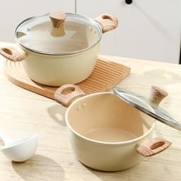 Nồi chống dính vân đá đủ size 20cm, 22cm, 24cm tay cầm chống nóng dùng cho mọi loại bếp 1