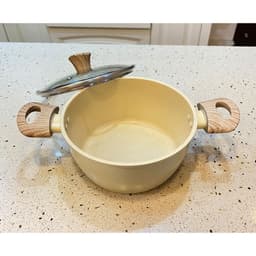 Nồi chống dính vân đá đủ size 20cm, 22cm, 24cm tay cầm chống nóng dùng cho mọi loại bếp 2