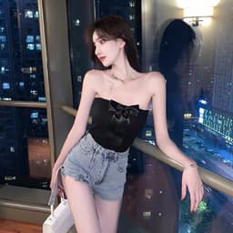 Áo Kiểu Cúp Ngực Nơ to thời trang cho nữ m645 5