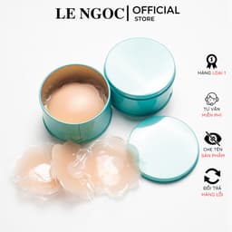Hộp 5 Cặp Miếng Dán Ngực Silicone Bảo Vệ Ti Chống Lộ Viền An Toàn Cho Da Sử Dụng Được Nhiều Lần Lê Ngọc 348 1