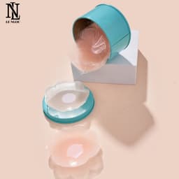Hộp 5 Cặp Miếng Dán Ngực Silicone Bảo Vệ Ti Chống Lộ Viền An Toàn Cho Da Sử Dụng Được Nhiều Lần Lê Ngọc 348 6