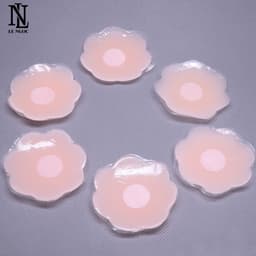 Hộp 5 Cặp Miếng Dán Ngực Silicone Bảo Vệ Ti Chống Lộ Viền An Toàn Cho Da Sử Dụng Được Nhiều Lần Lê Ngọc 348 9