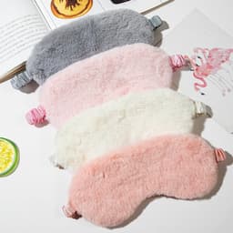 Bịt Mắt Ngủ Chất Liệu Lông Nhung Mềm Mại, bịt mắt ngủ văn phòng - Bịt Mắt Ngủ, nhatle.store1 2
