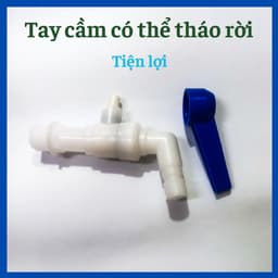 Vòi nước nhựa, vòi hồ nhựa, vòi nước PVC, vòi nước xoay vòng 360 độ 2
