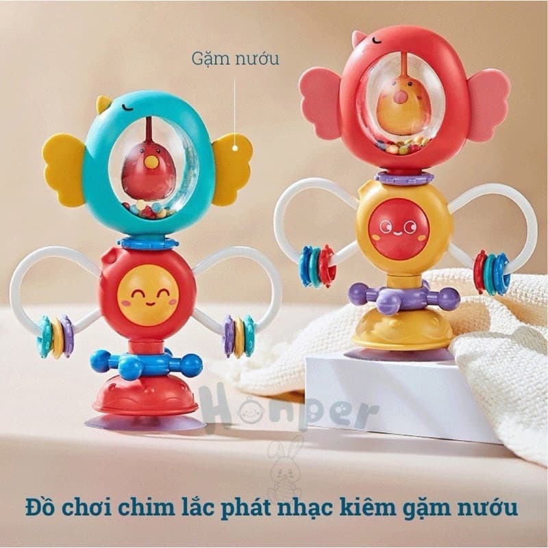 Gặm nướu kèm xúc xắc gà Honper