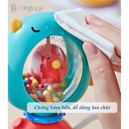 Gặm nướu kèm xúc xắc gà Honper 9