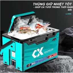 [MIỄN SHIP]Thùng Câu Đài Chixuan 32L Mẫu Mới 2023 Gồm Đầy Đủ Phụ Kiện Cao Cấp 2
