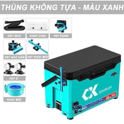 [MIỄN SHIP]Thùng Câu Đài Chixuan 32L Mẫu Mới 2023 Gồm Đầy Đủ Phụ Kiện Cao Cấp 7