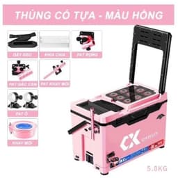 [MIỄN SHIP]Thùng Câu Đài Chixuan 32L Mẫu Mới 2023 Gồm Đầy Đủ Phụ Kiện Cao Cấp 8