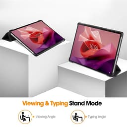 [Ảnh Thật] Bao Da MTB Lenovo TAB P12 12.7" TB370FU/ Xiaoxin PAD PRO 12.7" 2023 TB371FC Gấp 3 Khúc Có Nam Châm 3