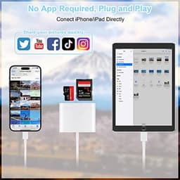 Đầu đọc thẻ nhớ 3 trong 1 USB/TF/SD cho iPhone/iPad - Giải pháp lưu trữ thông minh. 2