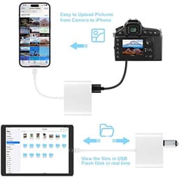 Đầu đọc thẻ nhớ 3 trong 1 USB/TF/SD cho iPhone/iPad - Giải pháp lưu trữ thông minh. 3