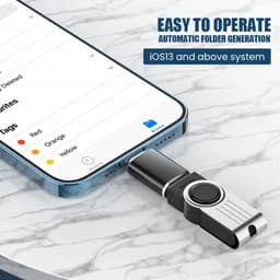 Đầu đọc thẻ nhớ 3 trong 1 USB/TF/SD cho iPhone/iPad - Giải pháp lưu trữ thông minh. 9