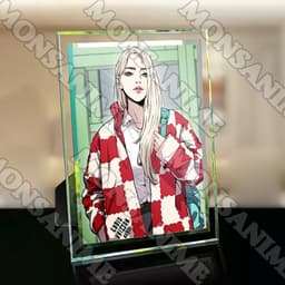 (Kèm ảnh) Khung kính in hình WIND BREAKER quà tặng manhwa anime chibi trang trí để bàn 2 size 2