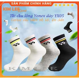 Tất (vớ) cầu lông YonexX04 - siêu dày dặn, thấm hút, chống mùi,mềm mại, bền (Đôi) 3