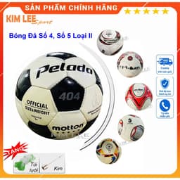 Bóng Đá PALEDASxSize 4 - size 5 - xả hàng loại - bóng ố (tặng kim bơm và túi lưới đựng bị bóng) 1
