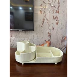 Kệ đựng đồ mỹ phẩm, trang điểm xoay 360 độ siêu đẹp, tiện ích (HÀNG LOẠI 1) 6