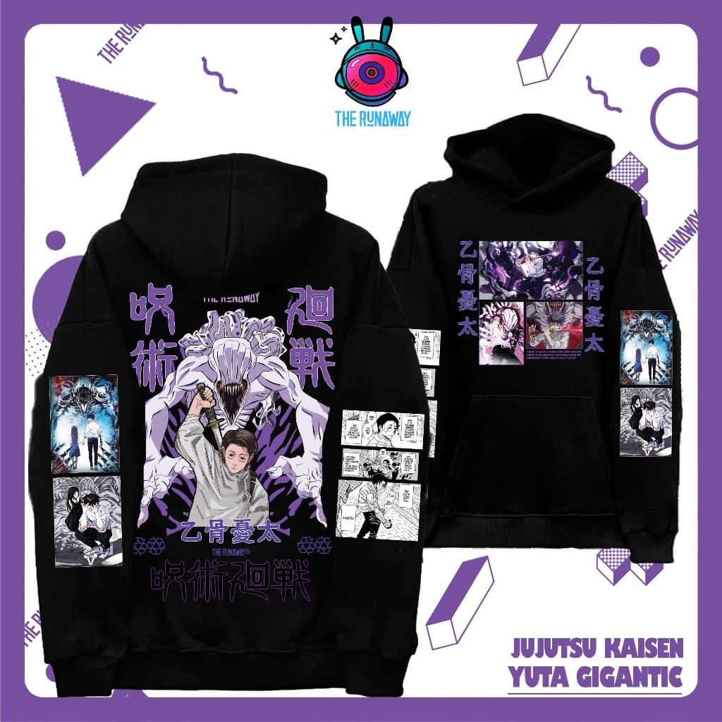 Áo Hoodie Jujutsu Kaisen: Yuta Gigantic Nỉ bông cho Nam/ Nữ by The Runaway