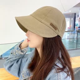 Mũ Bucket Vành Rộng Che Nắng [ Hàng Dày Loại 1 ] Có Dây Rút Tiện Lợi Chất Vải Cotton Thoải Mái Thoáng Khí Thời Trang Hè 4