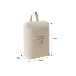 Túi đựng giày du lịch LOMO thiết kế sang trọng, tinh tế chất vải T400 chống thấm, chống mùi, bụi bẩn và ẩm mốc 3