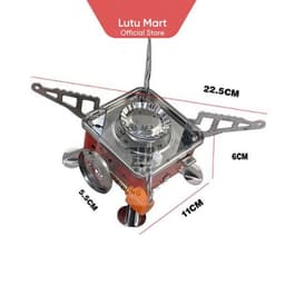 Bếp Ga Du Lịch Mini Gấp Gọn Đa Năng Tiện Lợi Có Van Điều Chỉnh Ga Phù Hợp Đi Picnic Dã Ngoại - Lutu Mart 8