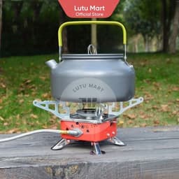 Bếp Ga Du Lịch Mini Gấp Gọn Đa Năng Tiện Lợi Có Van Điều Chỉnh Ga Phù Hợp Đi Picnic Dã Ngoại - Lutu Mart 2