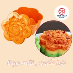 Khuôn nén xôi hình hoa hồng, hình trái tim, hình chữ - Việt Nhật Plastic Official 4