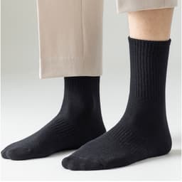 Sét 10 đôi Tất  trắng đen nam nữ cổ cao cổ trung cổ ngắn chất liệu cotton 5