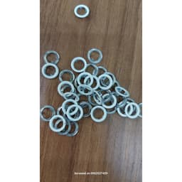 Nút bấm vành 9mm Cúc áo em bé 4 chi tiết Nút bấm 5 chấu Sơn màu trắng Màu đen Bằng thau không gỉ 6