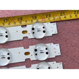 THANH LED TIVI LG 50UK6300 50UK6320 50UK6340 50UK6500 50UK6540 MỚI 100% BỘ 3 THANH MỖI THANH 8 BÓNG  3V DÀI 52cm 1