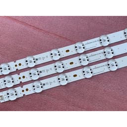 THANH LED TIVI LG 50UK6300 50UK6320 50UK6340 50UK6500 50UK6540 MỚI 100% BỘ 3 THANH MỖI THANH 8 BÓNG  3V DÀI 52cm 5