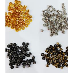 Khoen mắt cáo ore 3mm Bằng sắt Bịch 100 cái Có long đền Dùng làm đồ thủ công, bạt, giấy 1