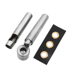 Cây đóng khoen ore + đế kê đóng cuộn tròn chân khoen mắt cáo, khoen bạt tròn, cây đóng tán cuốn khoen ore Size 3-20mm 4