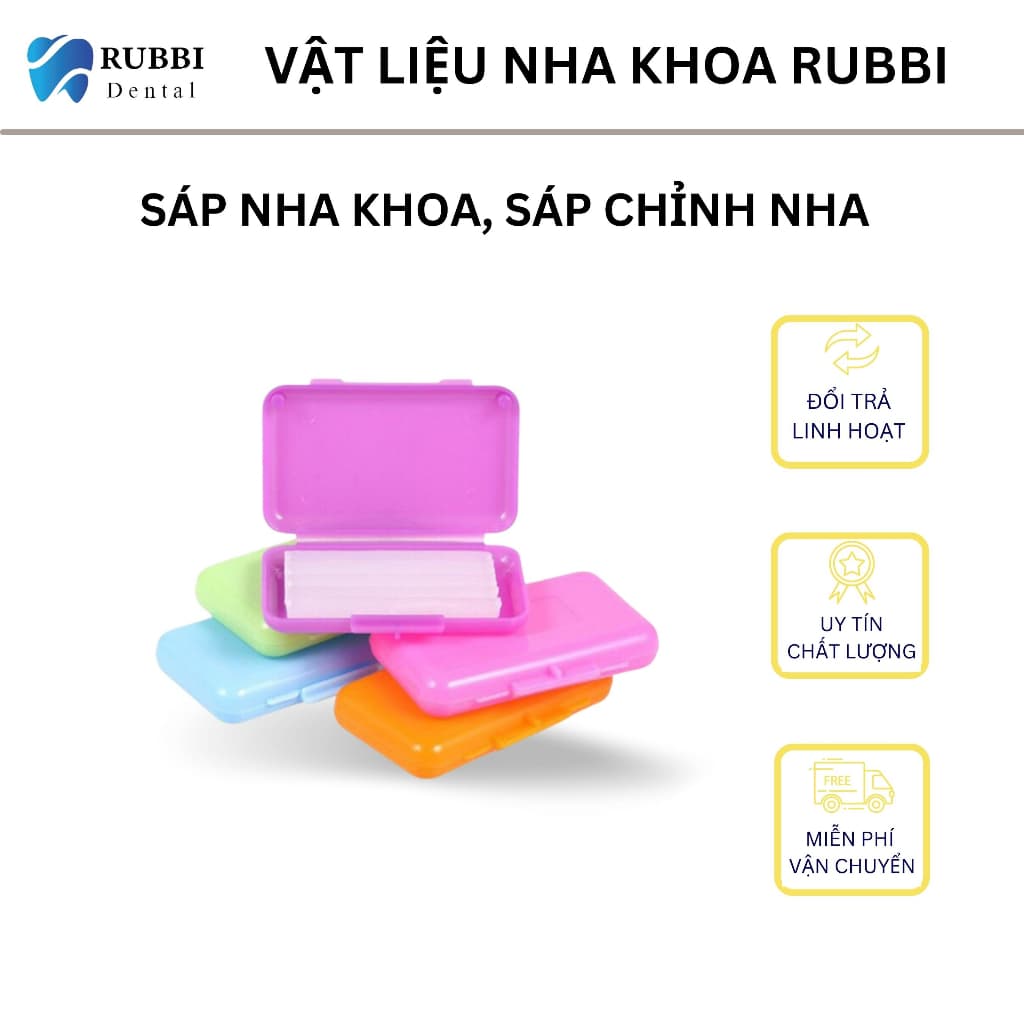Sáp nha khoa , sáp giảm đau, không mùi cho người niềng răng chỉnh nha
