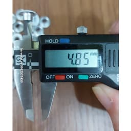 Khoen ore mắt cáo 4mm,5mm,6mm Khuy bấm giày xỏ lỗ dây dù giày thể thao Bằng Nhôm Sơn Trắng Túi 100 cái Có long đền 2