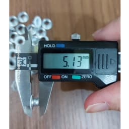 Khoen ore mắt cáo 4mm,5mm,6mm Khuy bấm giày xỏ lỗ dây dù giày thể thao Bằng Nhôm Sơn Trắng Túi 100 cái Có long đền 3