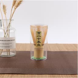 Chổi Đánh Matcha Loại 120 Sợi, Chasen, Dụng Cụ Khuấy Trà 2