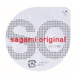 Bao cao su siêu mỏng 001 Sagami Original Non Latex hộp 5 chiếc 3