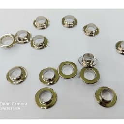 Khoen ore mắt cáo 10mm INOX không gỉ Màu bạc sáng bóng (Mặt Phẳng) Khuy oze luồn quần áo, tạp dề, vải Phụ liệu may mặc 3