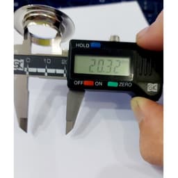 Khoen ore mắt cáo 20mm INOX không gỉ Màu bạc sáng bóng Khuy oze luồn quần áo, tạp dề, vải Phụ liệu may mặc 3