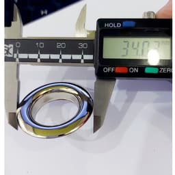Khoen ore mắt cáo 20mm INOX không gỉ Màu bạc sáng bóng Khuy oze luồn quần áo, tạp dề, vải Phụ liệu may mặc 4
