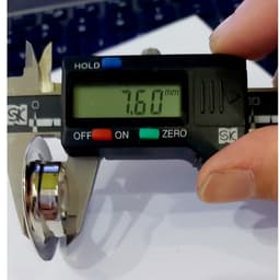 Khoen ore mắt cáo 20mm INOX không gỉ Màu bạc sáng bóng Khuy oze luồn quần áo, tạp dề, vải Phụ liệu may mặc 5